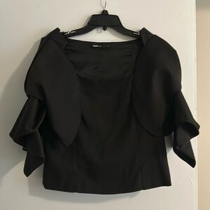 Ina Black Top Size Large